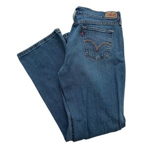Women’s Levi’s 515 medium wash mid rise bootcut jeans- Size 10